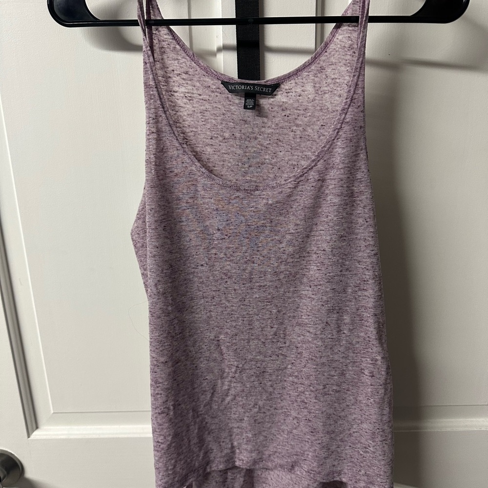 Victoria's Secret Purple Tank Top with thin Straps